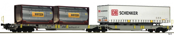 Articulated double pocket wagon T2000 of AAE<br /><a href='images/pictures/Fleischmann/Fleischmann-825004.jpg' target='_blank'>Full size image</a>